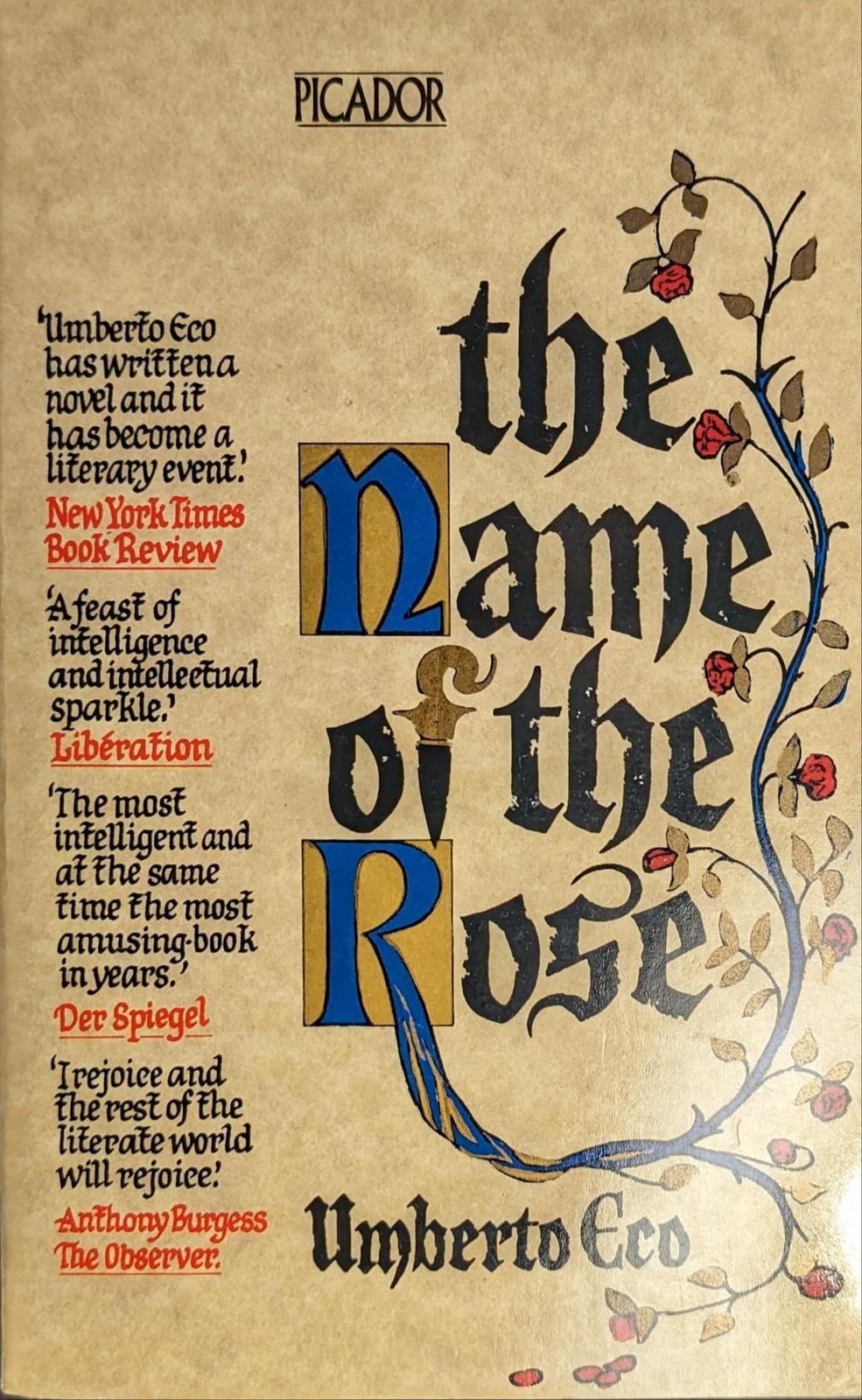 Umberto Eco: The Name of the Rose (1983, Picador)