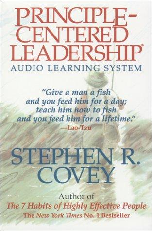 Stephen R. Covey: Principle-Centered Leadership (AudiobookFormat, 2001, Covey)