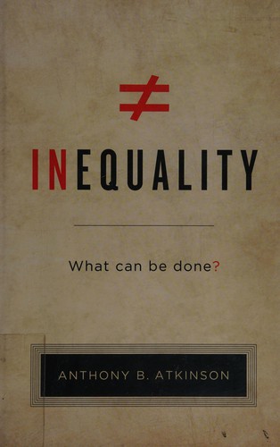 A. B. Atkinson: Inequality (2015)