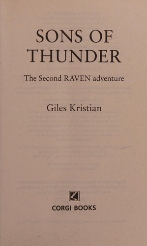 Giles Kristian: Sons of Thunder (2011, Penguin Random House)