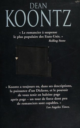 Dean R. Koontz: Le visage de l'ange (French language, 2006, JC Lattès)