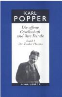 Karl Popper, Hubert Kiesewetter: Die offene Gesellschaft und ihre Feinde 1. Der Zauber Platons. (Hardcover, 2003, Mohr)