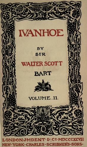 Sir Walter Scott: Waverley novels (1897, J.M. Dent)