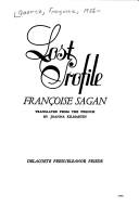 Françoise Sagan: Lost profile (1976, Delacorte Press)