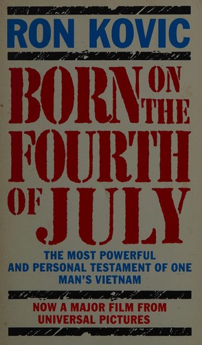 Ron Kovic: Born on the fourth of July (1990, Corgi)