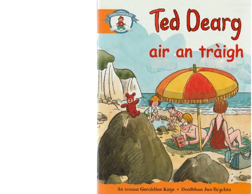 Geraldine Kaye: Ted Dearg air an tràigh (EBook, Scottish Gaelic language, Stòrlann)