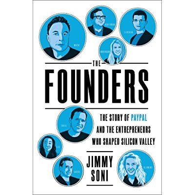 Jimmy Soni: Founders (2021, Simon & Schuster)