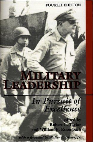 Taylor, Robert L.: Military Leadership (Paperback, 2000, Westview Press)