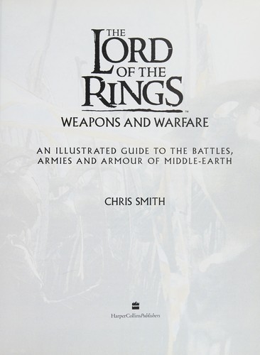 Chris Smith: The lord of the rings (2003, HarperCollins)