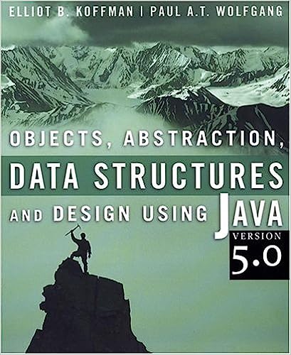 Elliot B. Koffman, Paul A. T. Wolfgang: Objects, Abstraction, Data Structures and Design (Paperback, 2004, John Wiley & Sons)