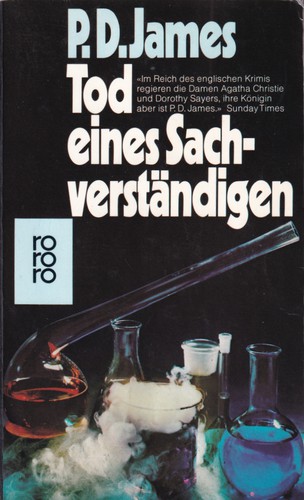 P. D. James: Tod eines Sachverständigen (German language, 1990, Rowohlt)