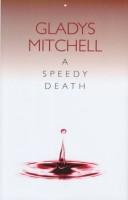 Gladys Mitchell: Speedy Death (Hardcover, 1999, Chivers Audio Books)