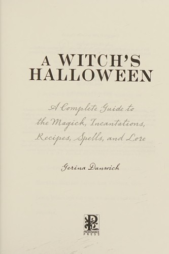 Gerina Dunwich: A witch's Halloween (Paperback, 2007, Adams Media)