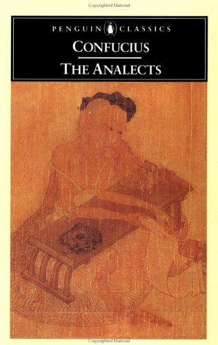 Confucius, Lun Yü: The Analects (1979, Penguin Books)