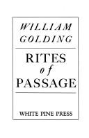 William Golding: Rites of Passage (Paperback, 1990, White Pine Press (NY))