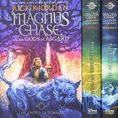 Rick Riordan: Magnus Chase and the Gods of Asgard Hardcover Boxed Set (2017, Disney-Hyperion)