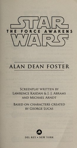 Alan Dean Foster: The force awakens (2016)