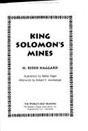 Henry Rider Haggard: King Solomon's mines (1994, Reader's Digest Association)