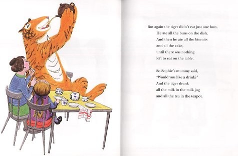 Judith Kerr: The Tiger Who Came to Tea (Collins Picture Lions) (Paperback, 1992, Harpercollins Pub Ltd)