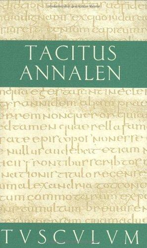 P. Cornelius Tacitus: Annalen (German language, 1982)