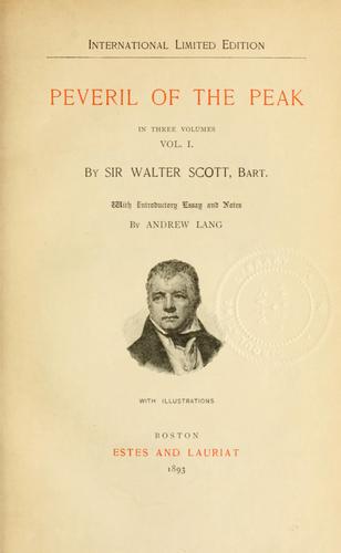 Sir Walter Scott: Waverley novels (1893, Estes and Lauriat)