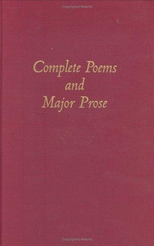 Complete poems and major prose (2003, Hackett Pub.)