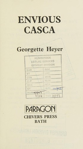 Georgette Heyer: Envious Casca (1993, Chivers P.)