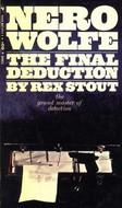 Rex Stout: The Final Deduction (Paperback, 1968, Bantam Books)