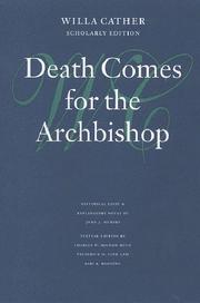 Death comes for the archbishop (1999, University of Nebraska Press)
