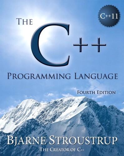 Bjarne Stroustrup: The C++ programming language (2013)