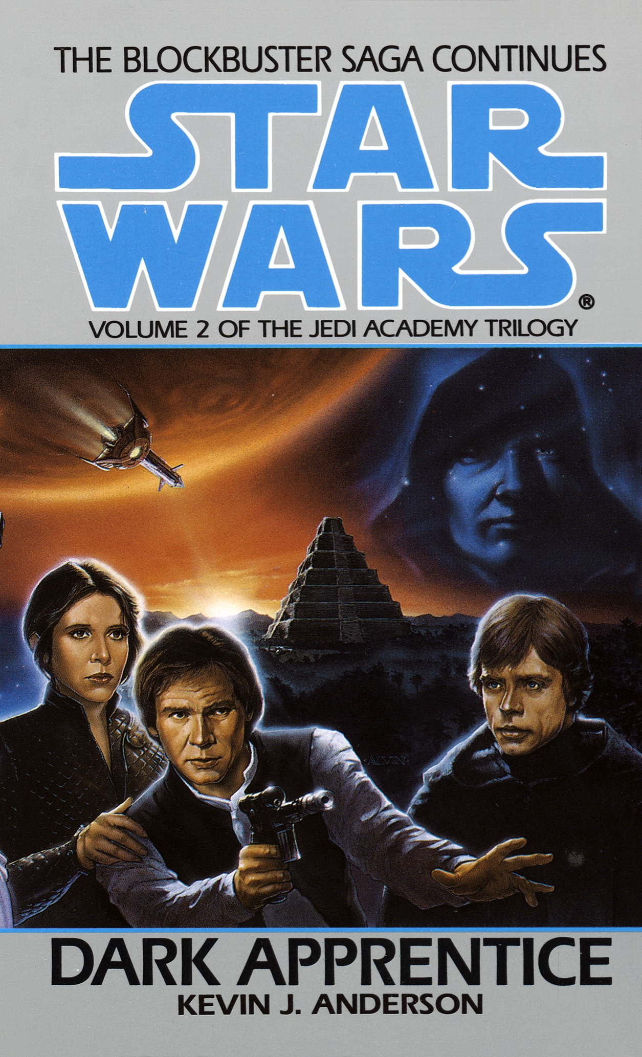 Kevin Anderson: Dark Apprentice (Star Wars: The Jedi Academy Trilogy, Vol. 2) (1994, Random House Audio)