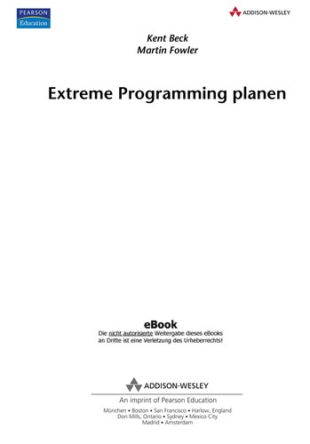 Martin Fowler, Kent Beck: Planning extreme programming (Paperback, 2001, Addison-Wesley)