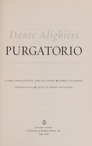 Dante Alighieri: Purgatorio (2003, Anchor Books)