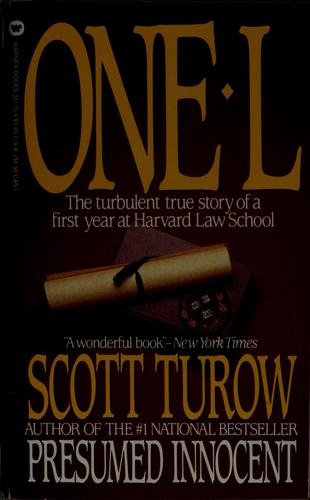 Scott Turow: One L (1988, Warner Books)