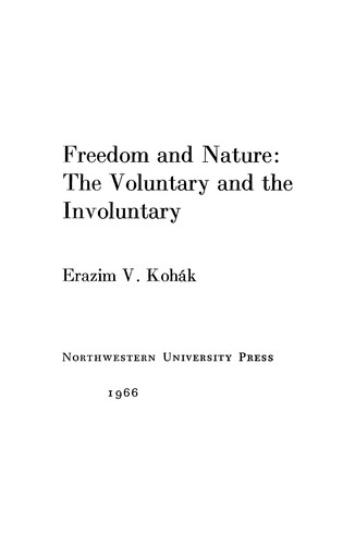 Paul Ricœur: Freedom and Nature (Hardcover, 1966, Northwestern Univ Pr)