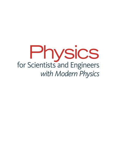 Raymond A. Serway: Physics for scientists and engineers (2010, Brooks/Cole Cengage Learning)