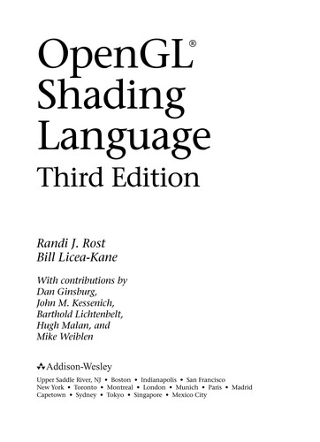 Randi J. Rost: OpenGL shading language (Paperback, 2009, Addison Wesley)