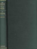 Oscar Wilde: The complete works of Oscar Wilde (2000, Oxford University Press)