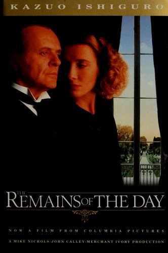 Kazuo Ishiguro: The remains of the day (1990, Vintage Books)