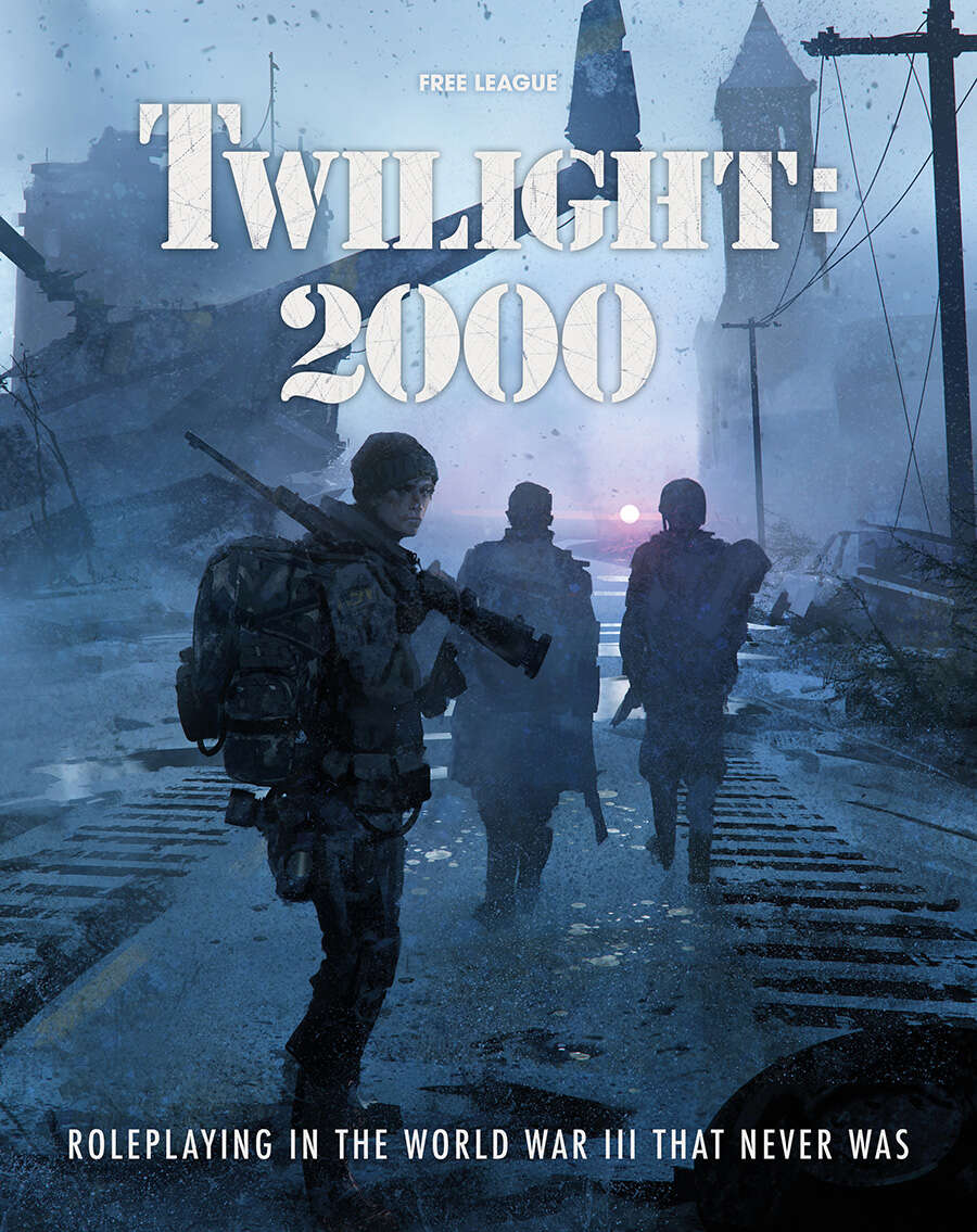 Dave Semark, Nils Hintze, Nils Karlén, Tomas Härenstam, Chris Lites, Chris Keeling, Anders Fager, Frank Frey, Peter Kreft, Nicolas Michon, Thomas Römer, Mathieu Saintout: Twilight: 2000 (4th Edition) (2021, Fria Ligan AB)