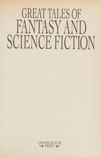 Anonymous: Great tales of fantasy and science fiction. (Hardcover, 1991, Chancellor)