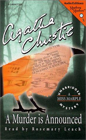 Agatha Christie: A Murder Is Announced (AudiobookFormat, 2002, The Audio Partners)