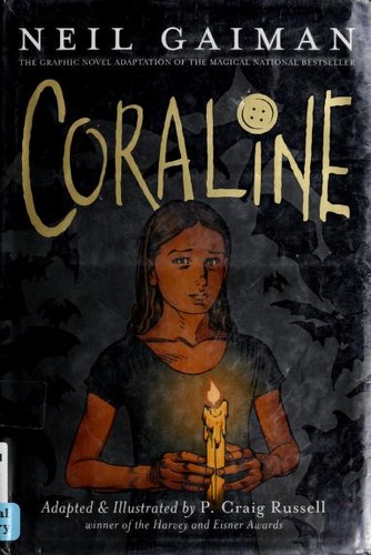 Coraline Graphic Novel (Hardcover, 2008, HarperCollins)