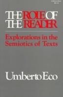 Umberto Eco: The role of the reader (1979, Indiana University Press)