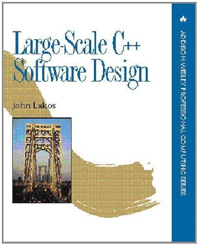 John Lako: Large-Scale C++ Software Design (APC) (1996)