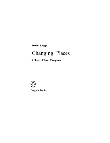 David Lodge: Changing places (Paperback, 1992, Penguin Books)