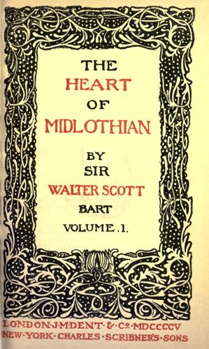 Sir Walter Scott: Waverley novels (1897, J.M. Dent)