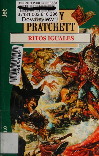 Terry Pratchett: Ritos iguales (Spanish language, 2002, Plaza & Janeès)