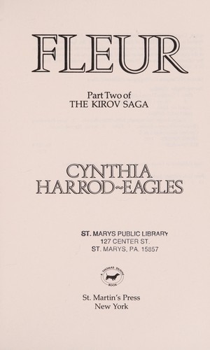 Cynthia Harrod-Eagles: Fleur (1993, St. Martin's Press)