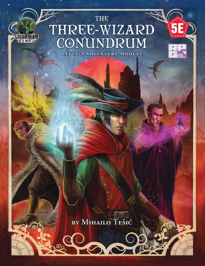 Mihailo Tešić: The Three-Wizard Conundrum (Paperback, 2022, Goodman Games)